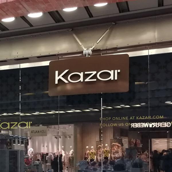 Kaseton reklamowy Kazar – Poznań